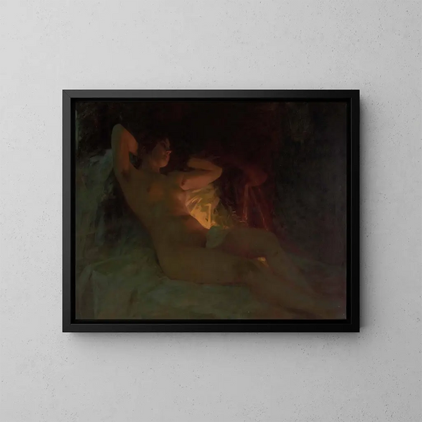 Nu - Albert Ritzberger — cuadro enmarcado en la pared