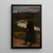 Reproduction of the painting Man in the Isar Valley - Albert Weisgerber
