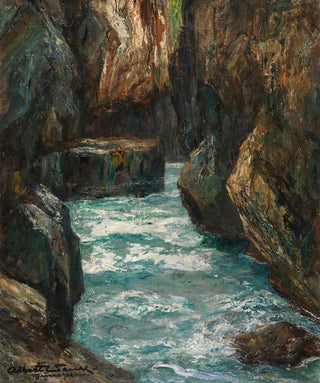 Albert Wenk - In der Partnachklamm bei Partenkirchen.webp