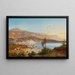 Vista de la bahía de Villefranche-sur-Mer - Albert Zimmermann — cuadro enmarcado en la pared