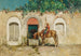 Caballero en una fuente - Alberto Pasini — vista de la obra