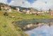Vista del lago de Saint-Moritz - Alberto Rossi — vista de la obra