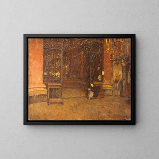 Albin Egger Lienz - Inneres Der Johanneskirche In Mnchen.webp