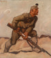 Tesoros imperiales - Albin Egger-Lienz — vista de la obra