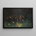 Prayer after the Battle of Bergisel - Albin Egger-Lienz — framed artwork on a wall