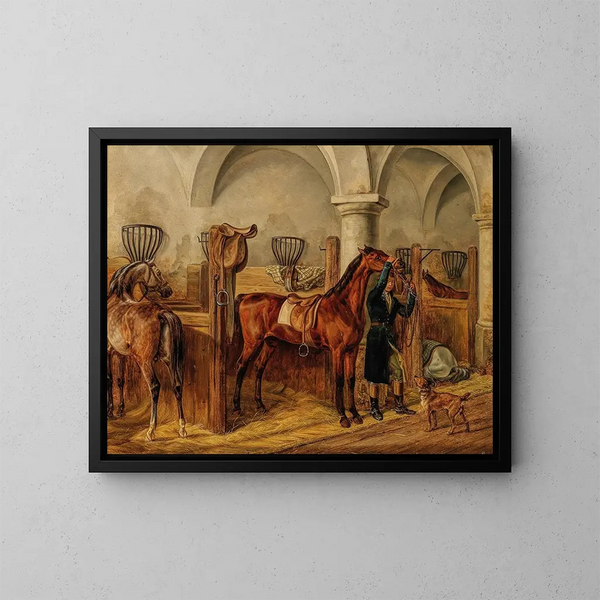 listo para enviar - Albrecht Adam — cuadro enmarcado en la pared