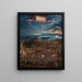 The Battle of Alexander at Issus - Albrecht Altdorfer — framed artwork on a wall