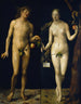 Adam y Eva - Albrecht Dürer | Cuadro — vista de la obra