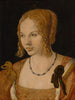 Retrato de una joven veneciana - Albrecht Dürer — vista de la obra