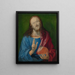 Savior of the World - Albrecht Dürer — framed artwork on a wall