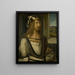 Self-portrait Painting - Albrecht Dürer — framed artwork on a wall