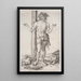 Reproduction of the painting L'Homme de douleurs debout avec les mains levées - Albrecht Dürer