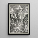 La Resurrección - Albrecht Dürer — cuadro enmarcado en la pared