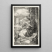 La Virgen y el Niño con la pera - Albrecht Dürer — cuadro enmarcado en la pared