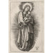 Reproducción del cuadro La Virgen con diadema sobre la Luna creciente - Albrecht Dürer