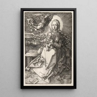 Albrecht Drer - Virgin Crowned by an Angel.webp