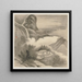 Landscape Album Painting, Sheet 5 - Wang Gai — framed artwork on a wall