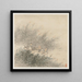 Album of Landscapes Sheet 6 - Wang Gai — framed artwork on a wall