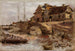 Port a Solec esbozo - Aleksander Gierymski — vista de la obra