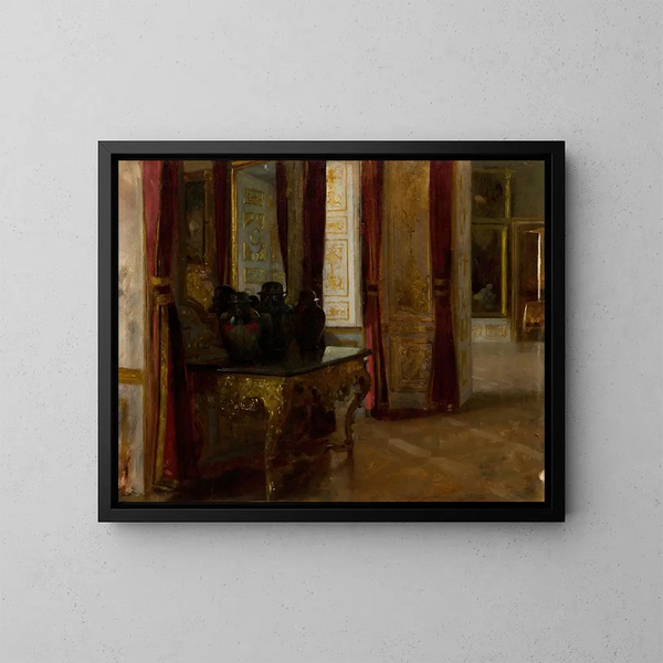 Interior - Aleksander Gierymski — cuadro enmarcado en la pared