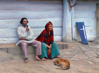 Aleksander Gierymski - Peasant coffin.webp