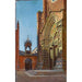Reproducción del cuadro Portal de la iglesia Santa Anastasia en Verona - Aleksander Gierymski