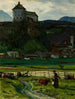 Vista de los alrededores de la fortaleza de Kufstein - Aleksander Gierymski — vista de la obra