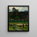 Vista de los alrededores de la fortaleza de Kufstein - Aleksander Gierymski — cuadro enmarcado en la pared