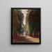 Villa Torlonia en Frascati - Aleksander Gierymski — cuadro enmarcado en la pared