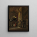 Interior de la catedral de Wawel - Aleksander Gryglewski — cuadro enmarcado en la pared