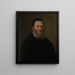 Retrato de Józef Haber - Aleksander Kotsis — cuadro enmarcado en la pared