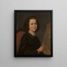 Retrato de Józefa Geppert - Aleksander Kotsis — cuadro enmarcado en la pared