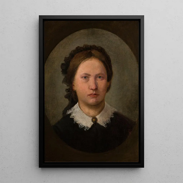 Aleksander Kotsis - Portrait of the Artists Sister Karolina.webp