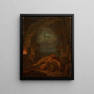 Aleksander Lesser - Dream of Gediminas about the Iron Wolf.webp