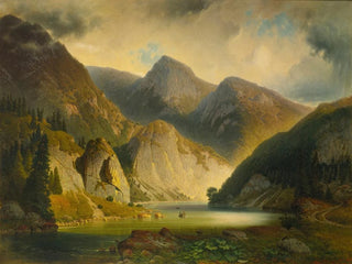 Aleksander Swieszewski - An Alpine Lake.webp