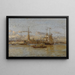 Vista de San Petersburgo - Aleksandr Karlovich Beggrov — cuadro enmarcado en la pared