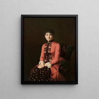 Aleksei Mikhailovich Kolesov - Portrait of a young woman.webp
