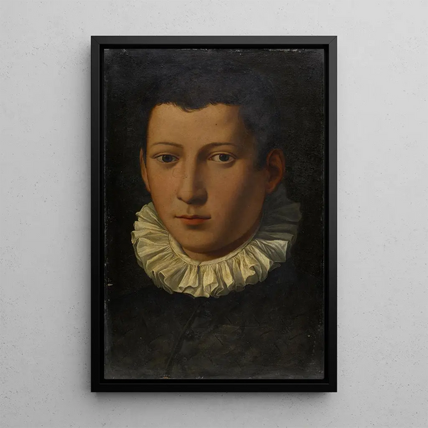Reproduction of the painting Portrait of a young man - Alessandro Allori