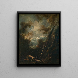 Alessandro Magnasco - Saint Jerome in a Landscape.webp