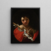 San Juan Bautista - Alessandro Rosi — cuadro enmarcado en la pared