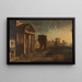 Port with Caprice - Alessandro Salucci — framed artwork on a wall