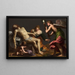 Lamentation sur le corps du Christ - Alessandro Turchi — cuadro enmarcado en la pared