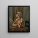 Peggy Bacon - Alexander Brook — cuadro enmarcado en la pared