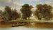 Pesca en el Támesis en Twickenham - Alexander Frederick Rolfe — vista de la obra