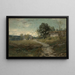 Paisaje de Arkville - Alexander Helwig Wyant — cuadro enmarcado en la pared