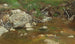 Mountain Stream Painting, an Study - Alexander Helwig Wyant — artwork view