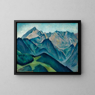 Alexander Kanoldt - Blick auf die Alpspitze.webp