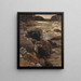 Am Eisack en Tirol del Sur - Alexander Koester — cuadro enmarcado en la pared