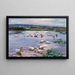 Patos junto al lago - Alexander Koester — cuadro enmarcado en la pared