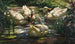 Patos en el estanque forestal - Alexander Koester — vista de la obra